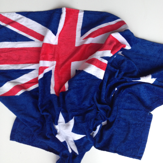 TOWEL, Beach - Australian Flag